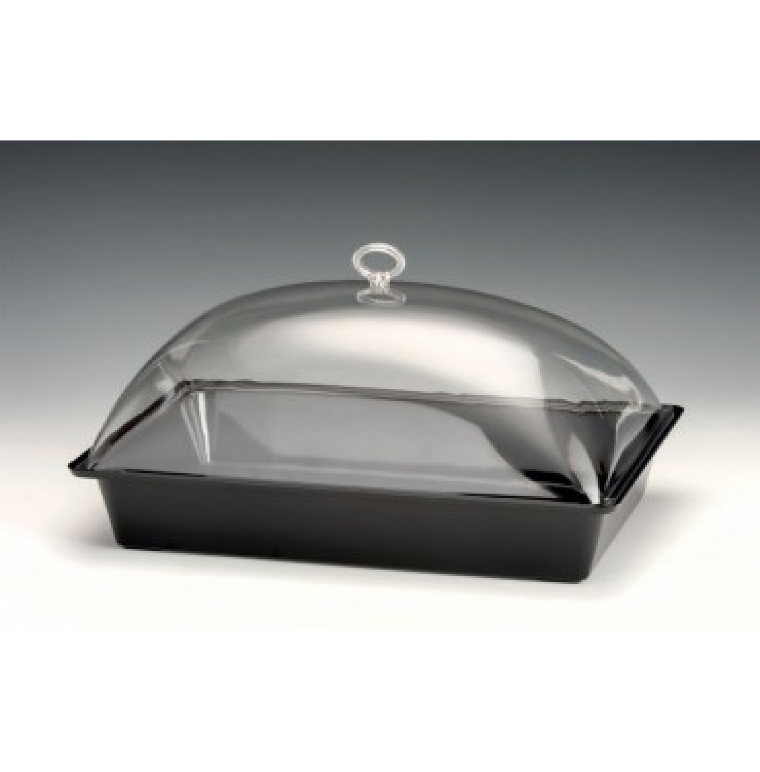 POLYCARBONAT TEPSİLİ MUHAFAZA KABI / DERİN 43 X 28 X H: 18 Cm